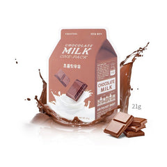 A'PIEUA'PIEU Milk One-Pack Face Mask 21g (Chocolate)