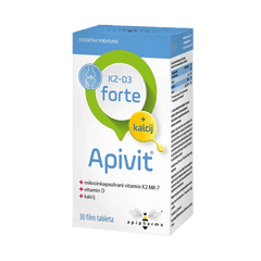  Apipharma Apivit® K2-D3 FORTE + Ca 30 Tabs
