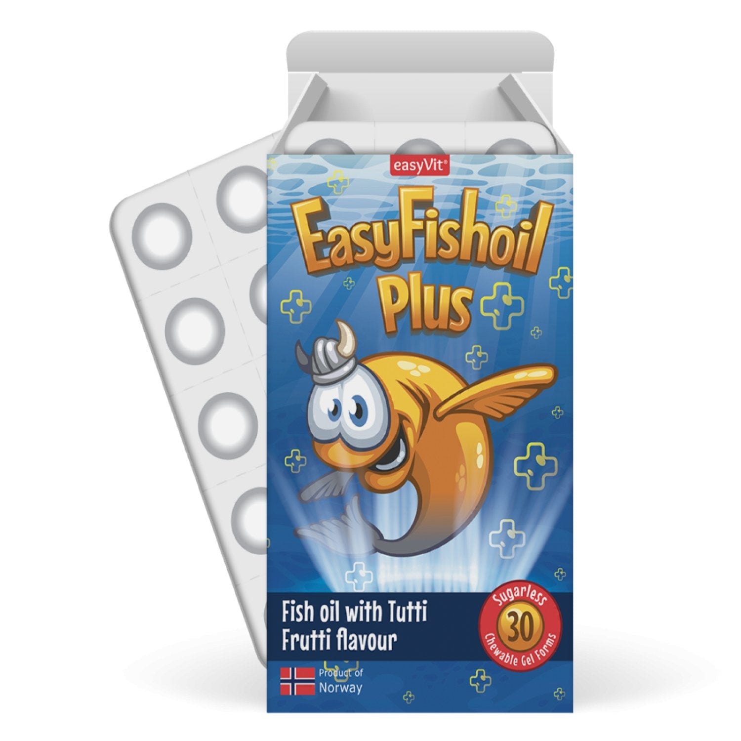  EasyVit EasyVit Easy Fish Oil Plus 30 Chewable Gel Tablets