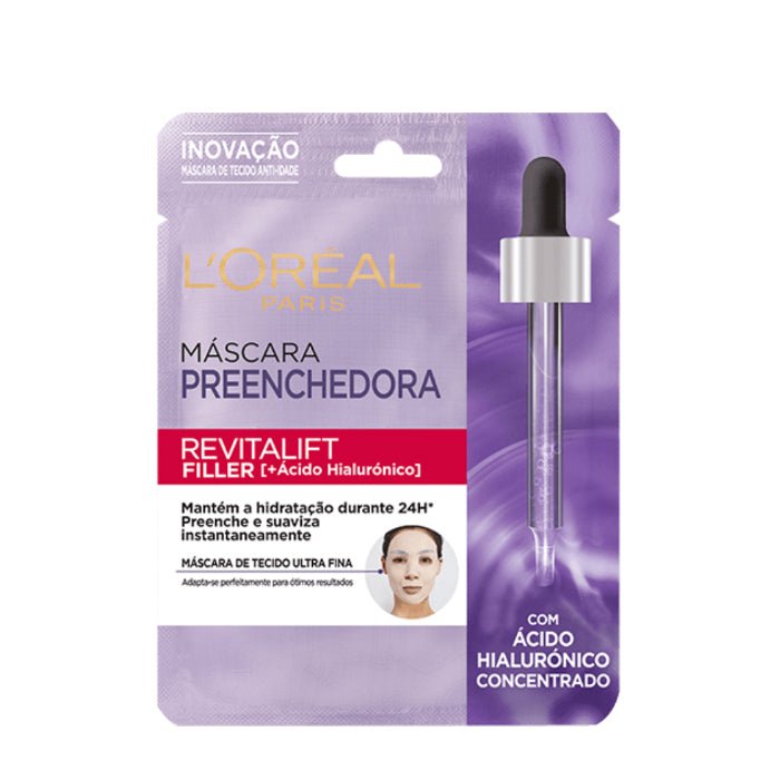  L'Oreal L'Oréal Revitalift Filler Hyaluronic Acid Replumping Sheet Face Mask