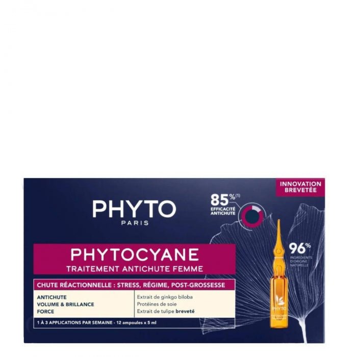  PHYTO Phyto Phytocyane Women Anti-Hair Loss Ampoules (12x5)ML