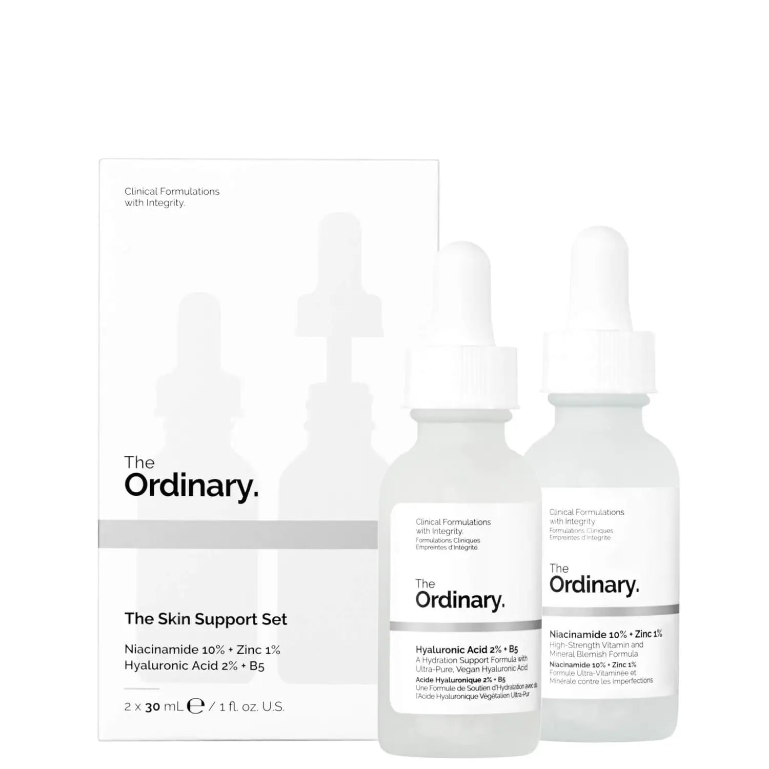  The Ordinary The Ordinary The Skin Support Set (2X30) ml